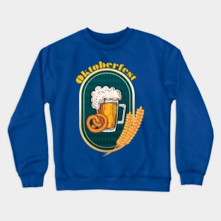 Oktoberfest Bavarian Vibes! Crewneck Sweatshirt